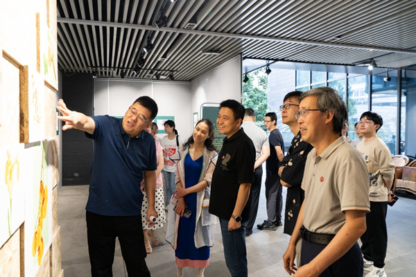 展览现场。完美网页版美术学院供图